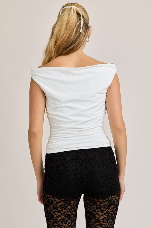 Favorite Nights Zip Up Sleeveless Top main image 0