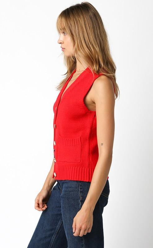 Meredith Denim Vest