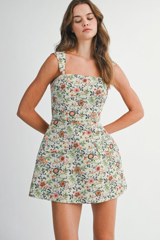 Love Song Floral Mini Dress