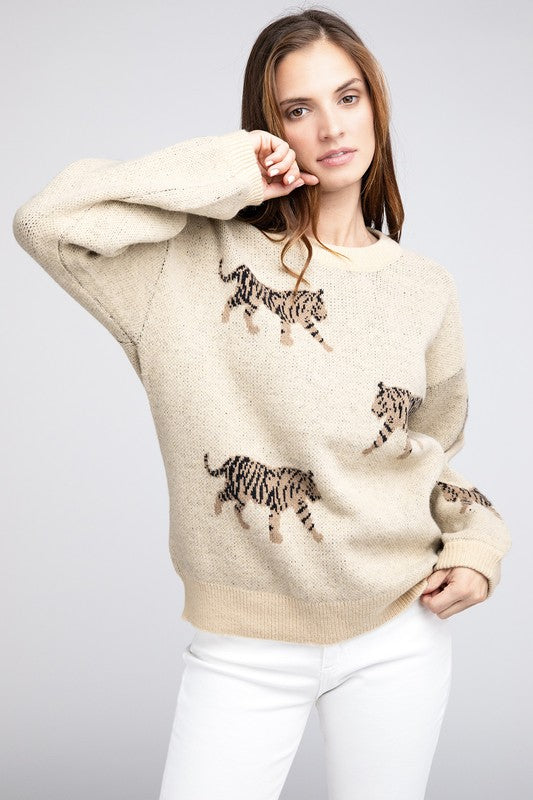 Go Get 'Em Tiger Sweater