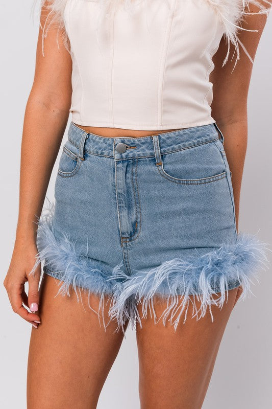 Load image into Gallery viewer, See Ya Denim Shorts
