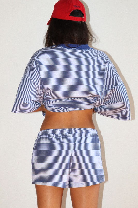 Think Of Me Striped Shorts