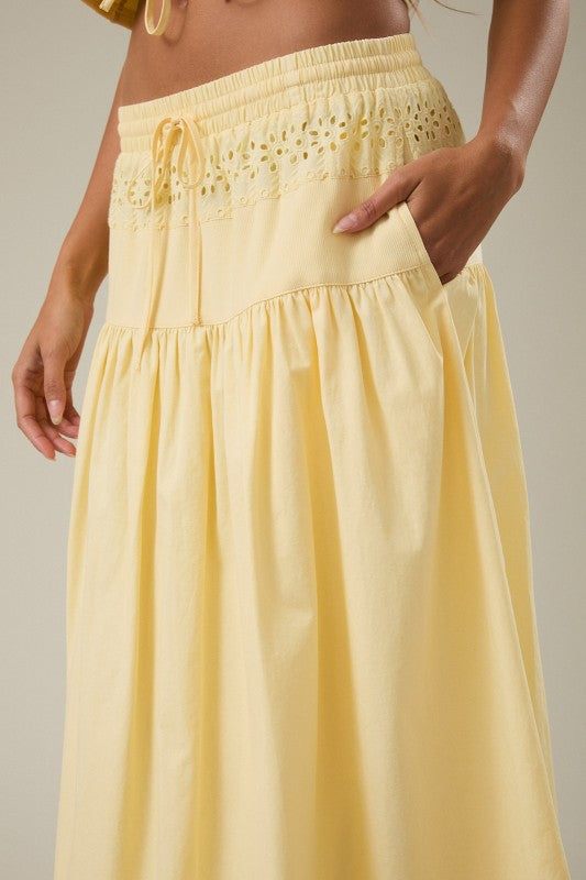 Wave Of You Maxi Skirt