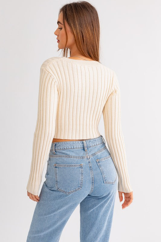 Never Tell Sweater Top