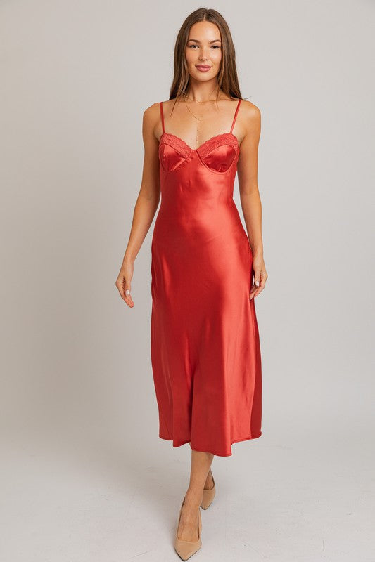 In Your Eyes Midi Dress
