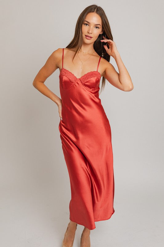In Your Eyes Midi Dress