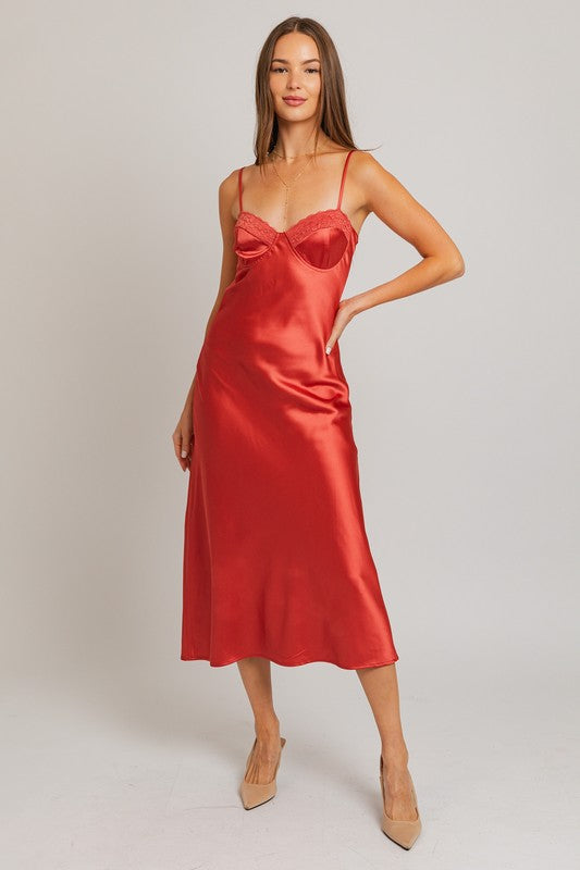 In Your Eyes Midi Dress