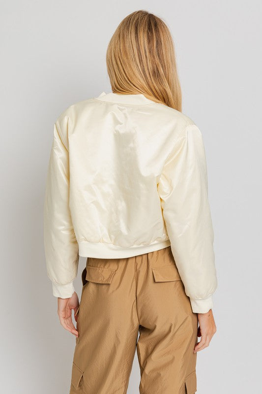 Load image into Gallery viewer, In My Head Bomber Jacket
