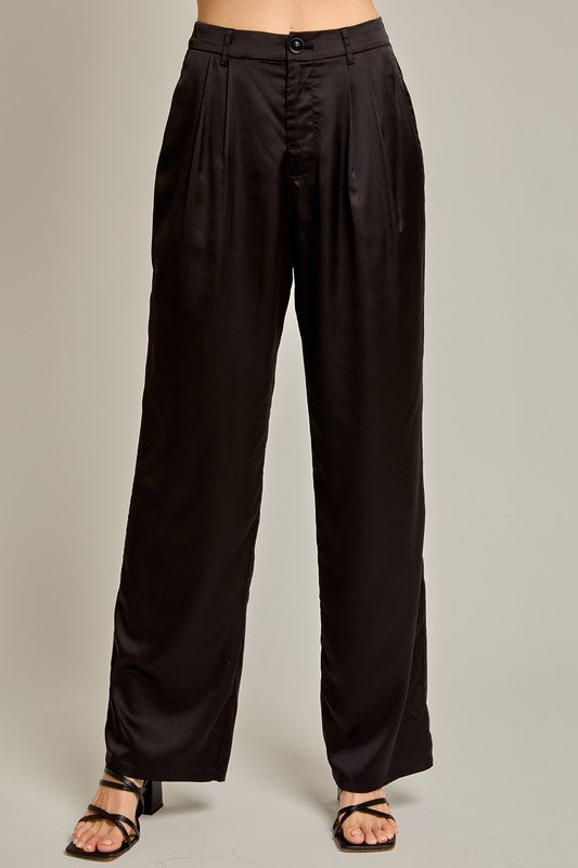 Here We Go Satin Pants