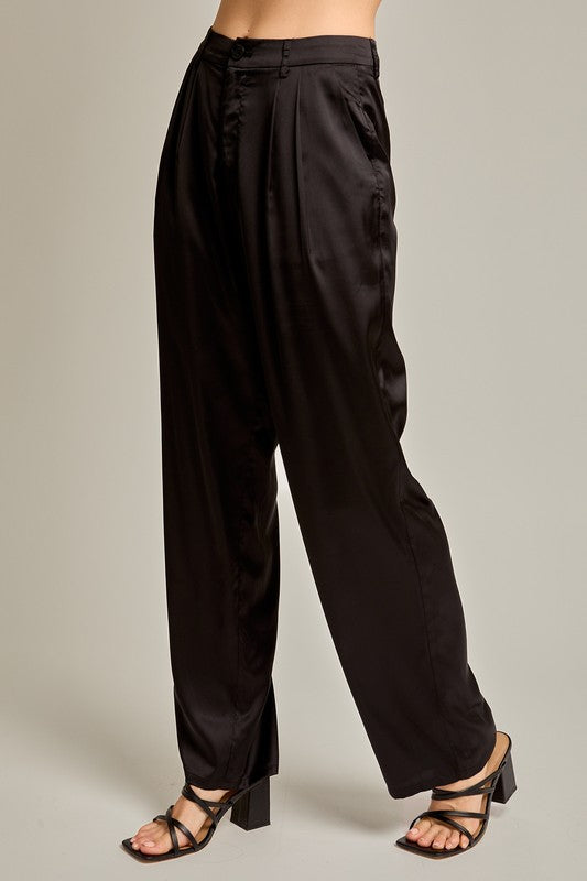 Here We Go Satin Pants