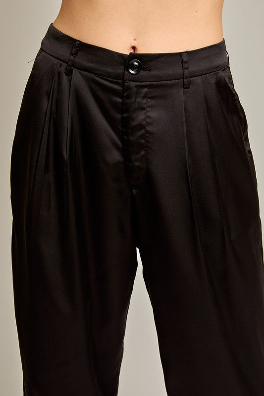 Here We Go Satin Pants