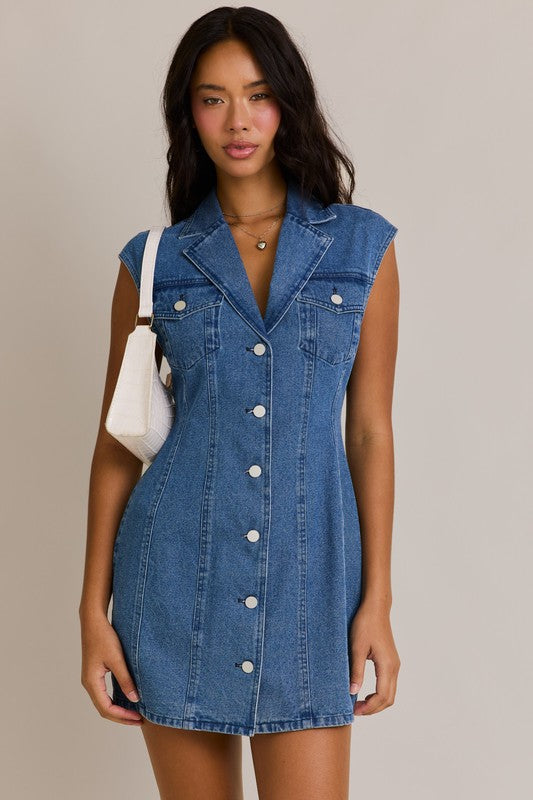 The Gretchen Denim Dress The Gretchen Denim Dress