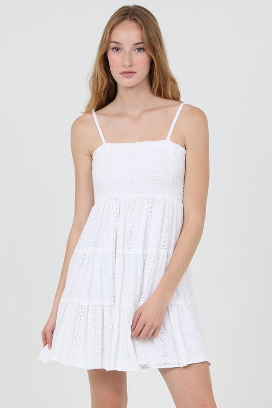 Seaside Eyelet Dress