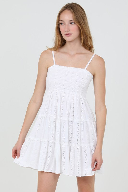 Seaside Eyelet Dress