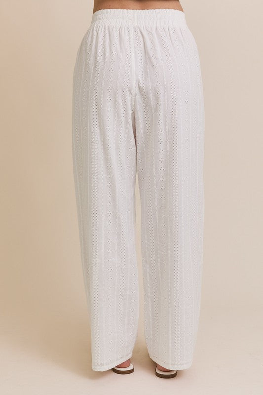 Sweet Summer Eyelet Pants
