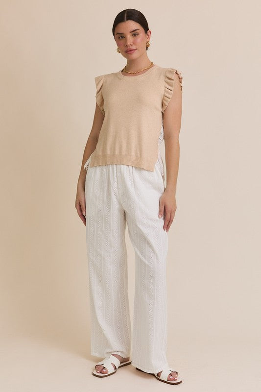 Sweet Summer Eyelet Pants