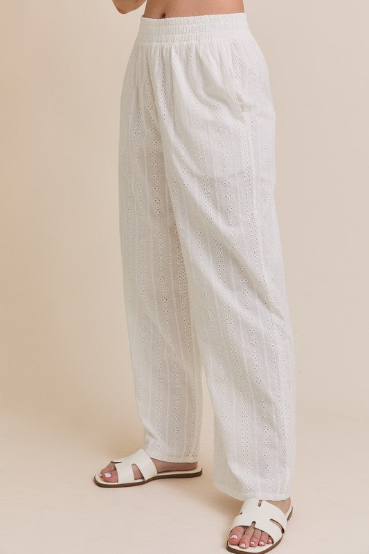 Sweet Summer Eyelet Pants
