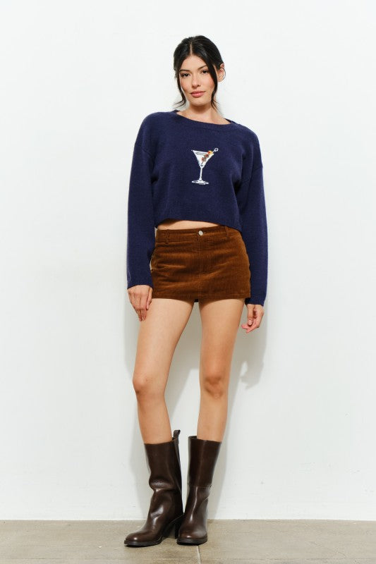 Happy Hour Martini Sweater