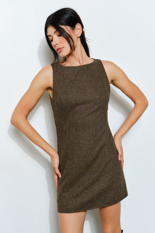 Remind Me Plaid Mini Dress