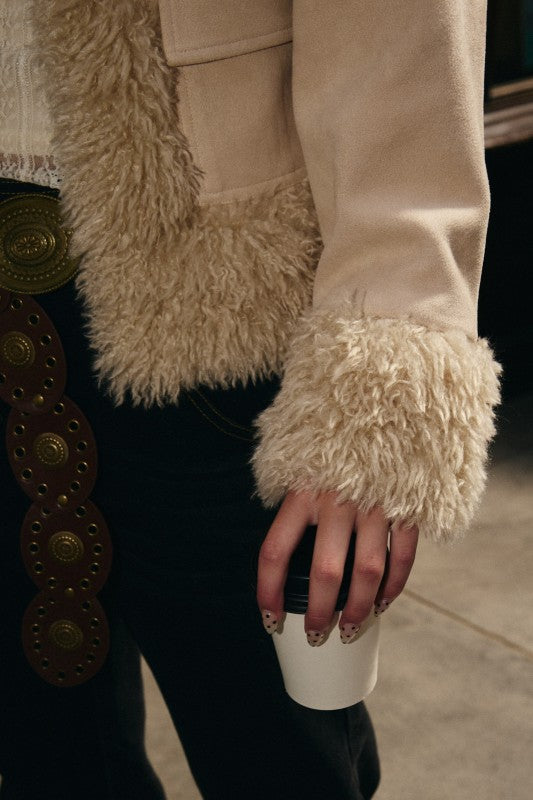 Why Wait Suede Jacket