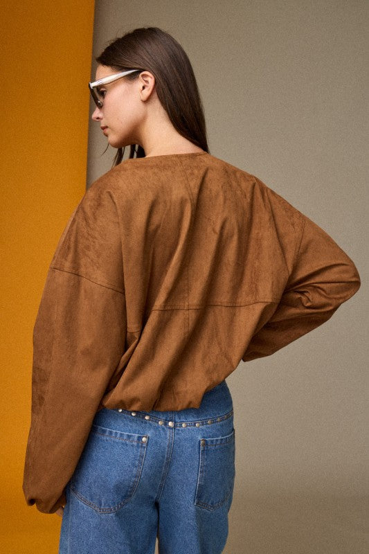 Good Things Suede Jacket