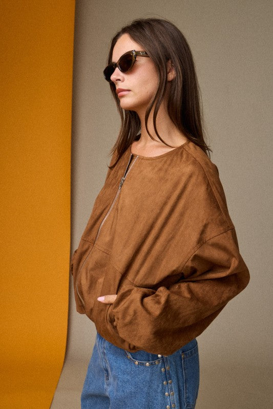 Good Things Suede Jacket
