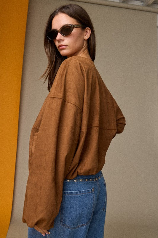 Good Things Suede Jacket