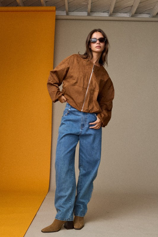 Good Things Suede Jacket