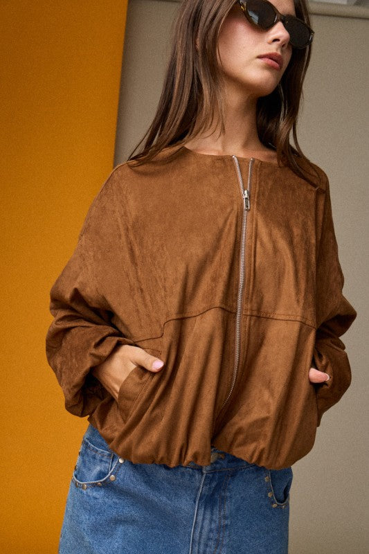 Good Things Suede Jacket