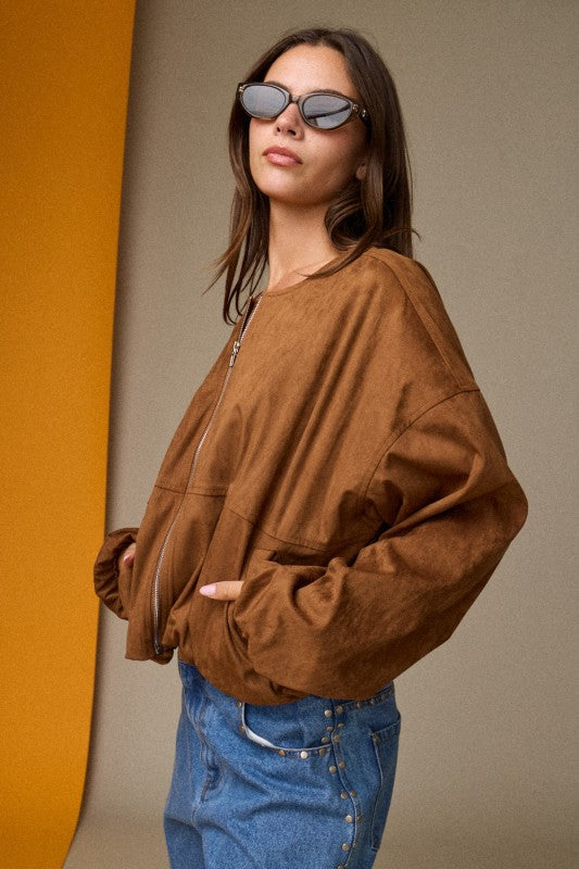 Good Things Suede Jacket