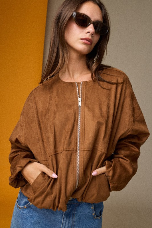 Good Things Suede Jacket