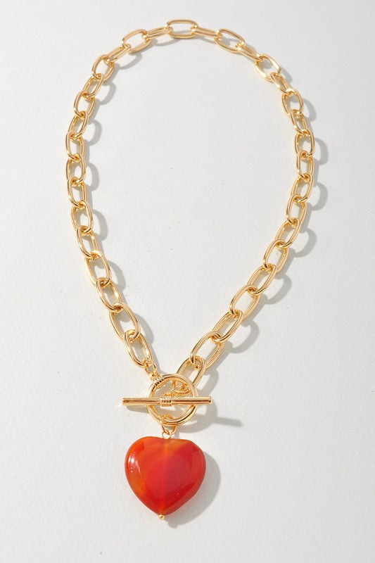 Heart Charm Necklace