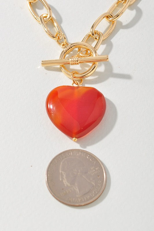 Heart Charm Necklace