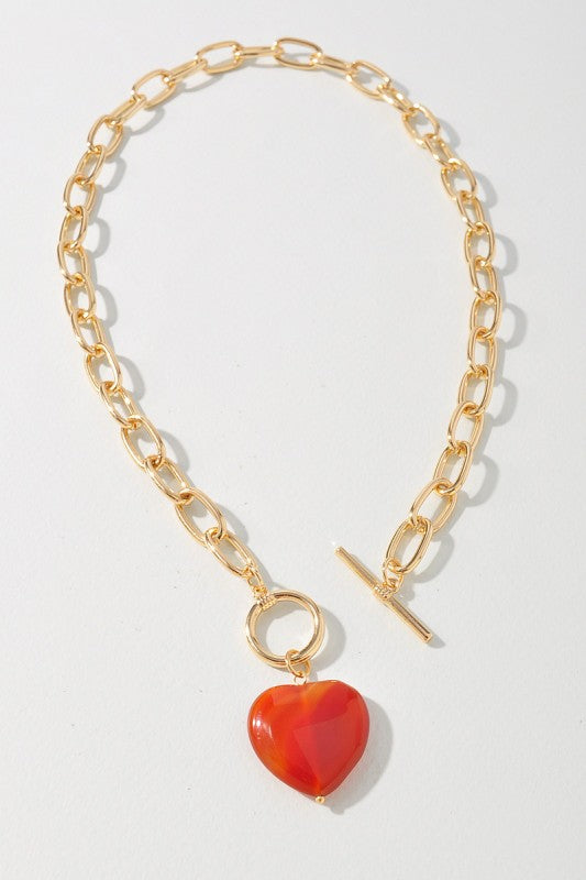 Heart Charm Necklace