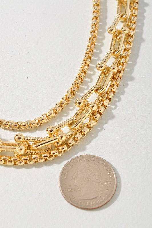 Layered Chain Necklace
