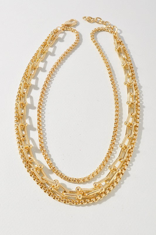 Layered Chain Necklace
