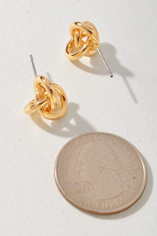 Knot Stud Earrings