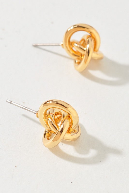 Knot Stud Earrings
