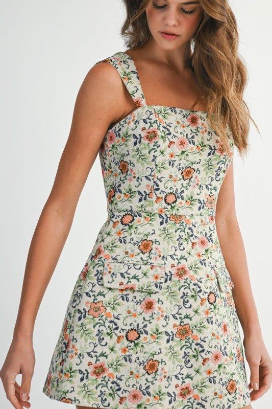 Love Song Floral Mini Dress