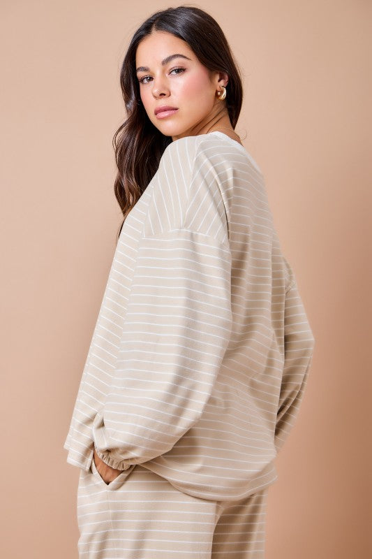 About You Striped Sweatshirt