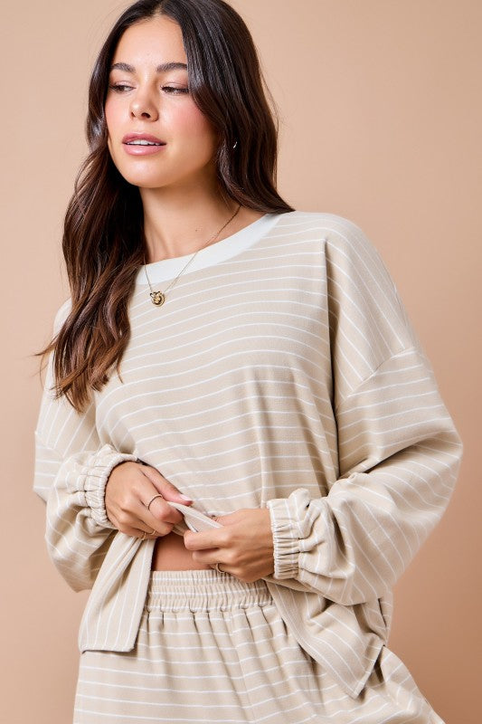 About You Striped Sweatshirt