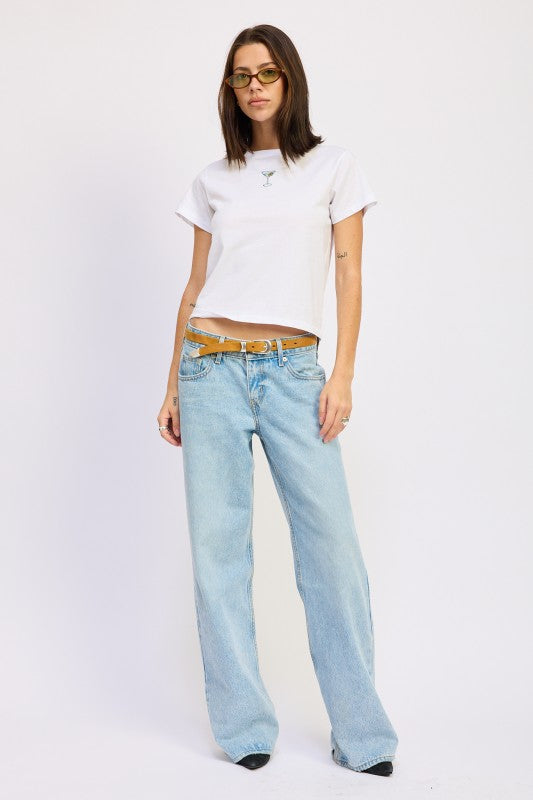 The Dirty Martini Tee