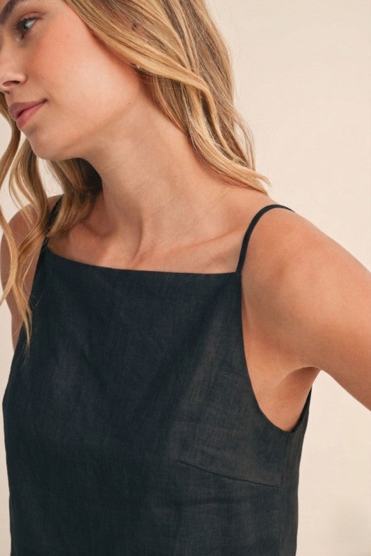 By The Way Linen Top