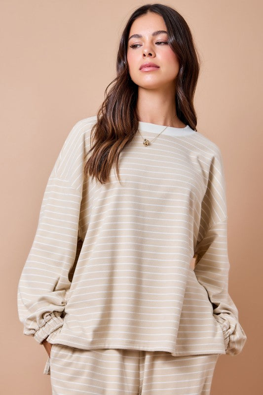 About You Striped Sweatshirt