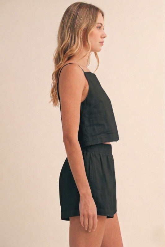 By The Way Linen Shorts