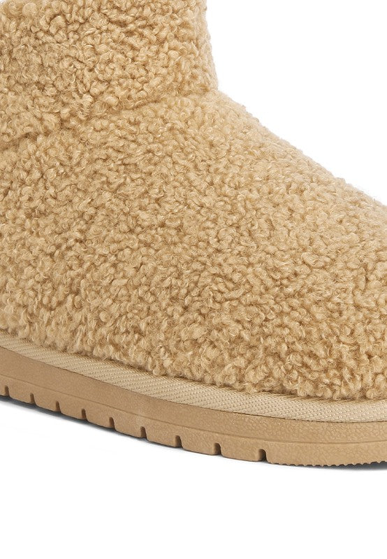 Stay Cozy Fluffy Boots