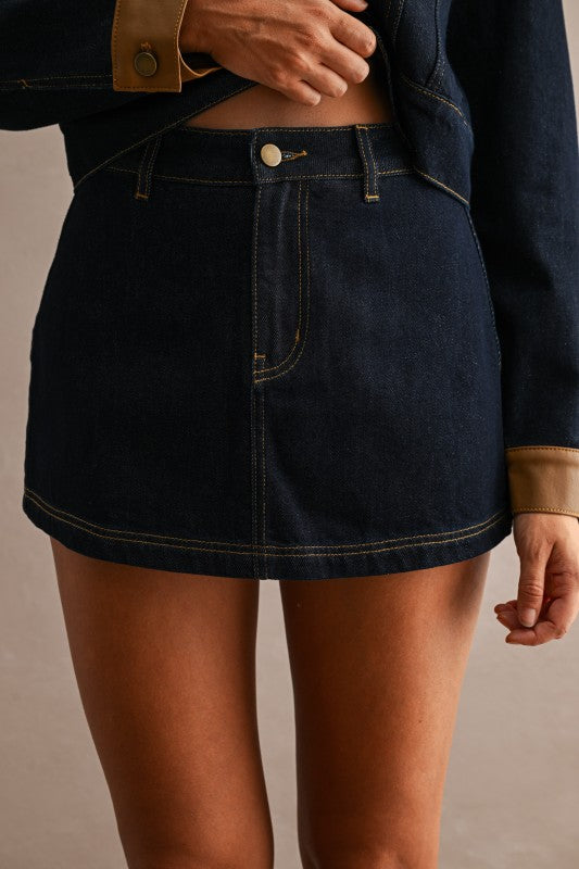 Darling Denim Skort