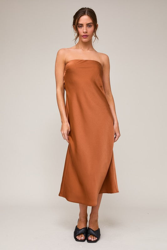 Cinnamon Girl Midi Dress
