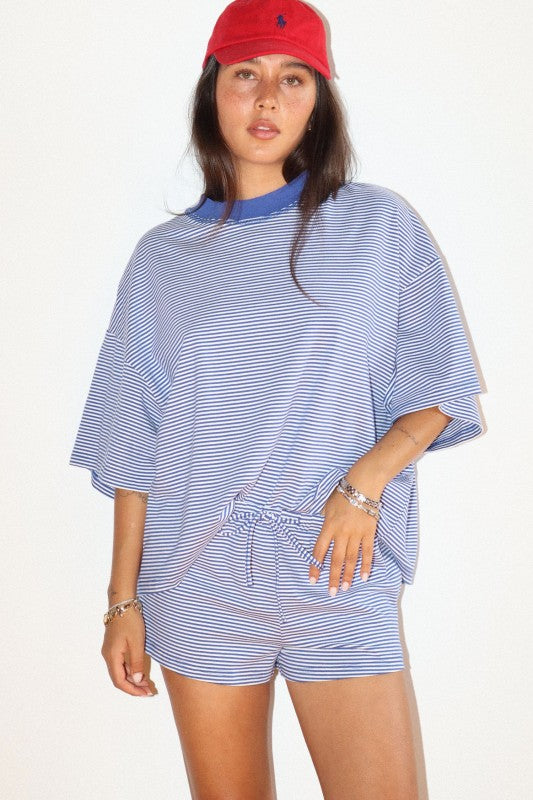 Think Of Me Striped Shorts