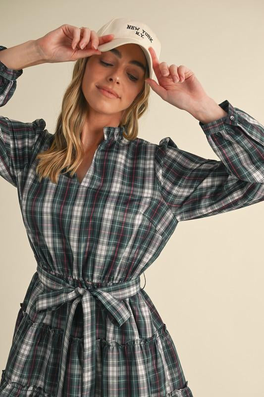 The Way Plaid Dress